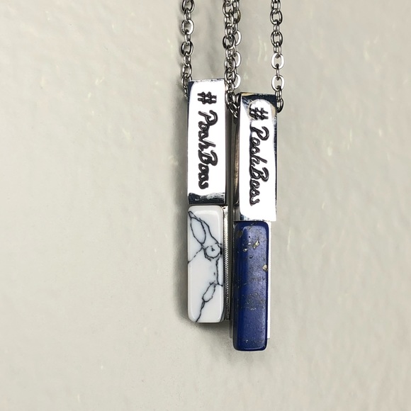 POSHBOSS Necklace Poshmark granite silver jewelry - Picture 7 of 8
